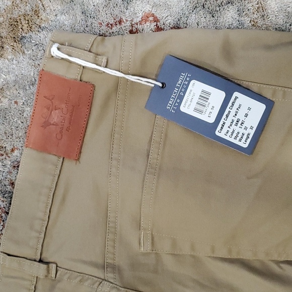 Coastal Cotton Five Pocket Twill Pant 32x32 - Picture 5 of 12